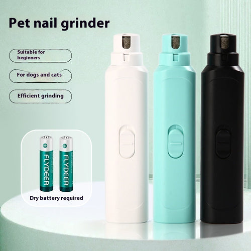 Pet Nail Grinder Dog Cat Battery Model Nail Trimmer Large And Small